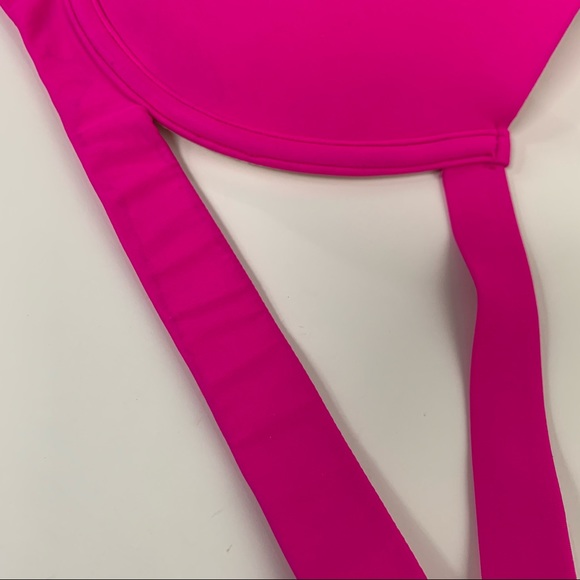 Victorias Secret Bikini Top 36C Hottie Halter Pink - Picture 13 of 15